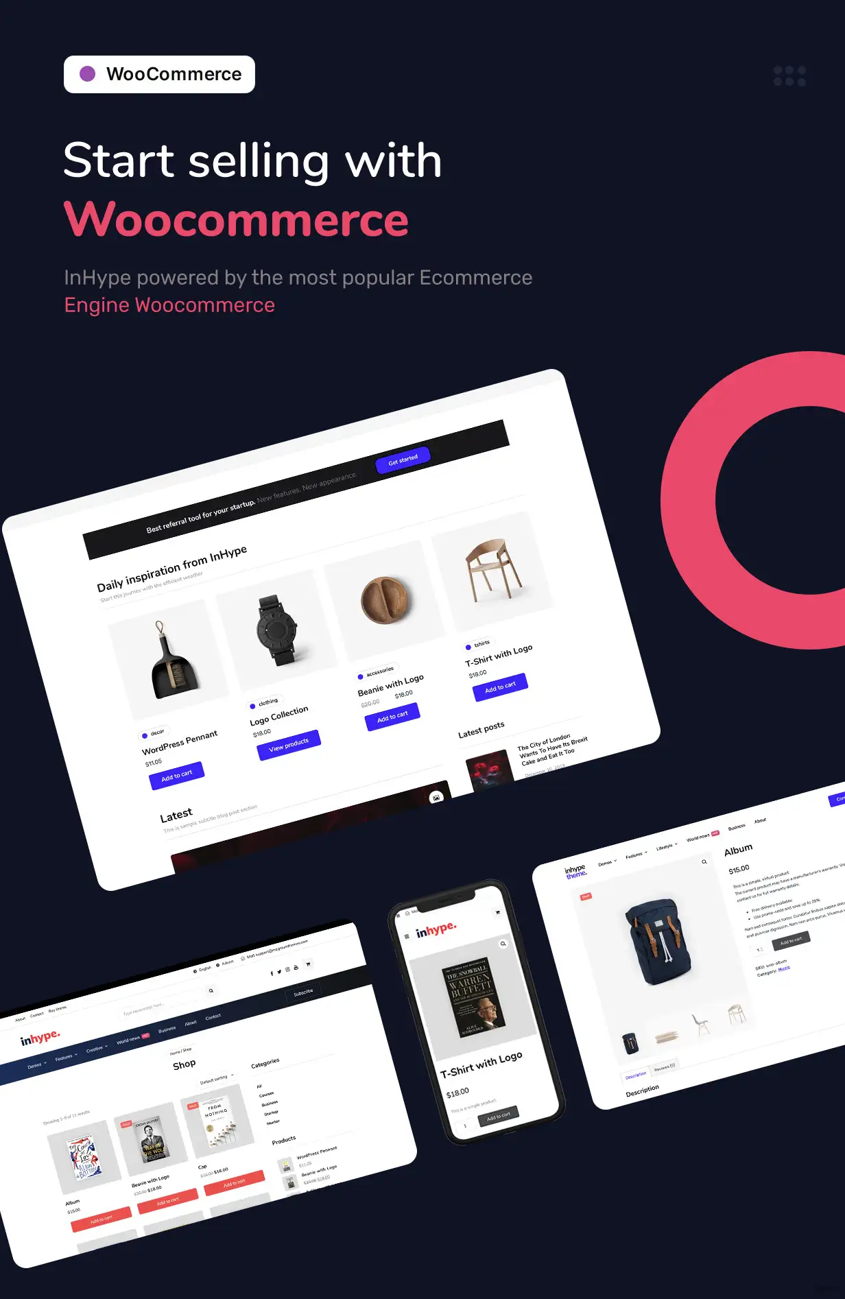 InHype - 博客和雜志W(wǎng)ordPress主題