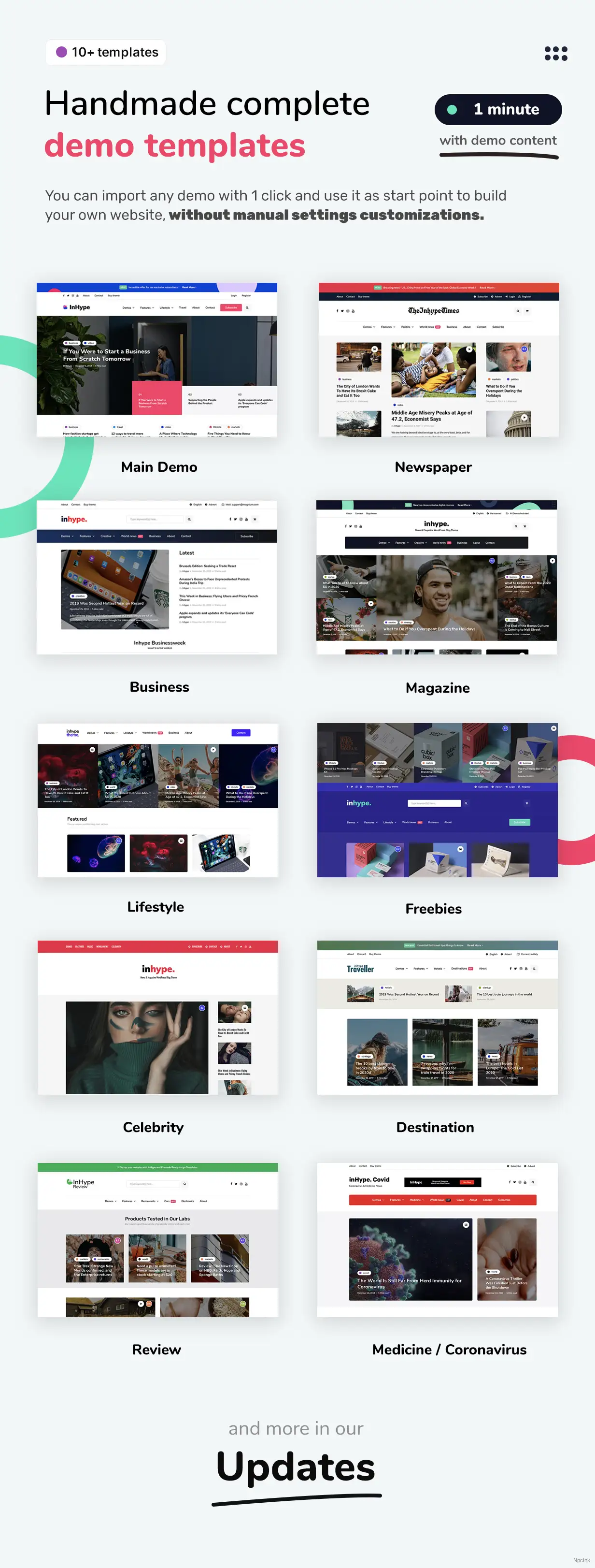 InHype - 博客和雜志W(wǎng)ordPress主題