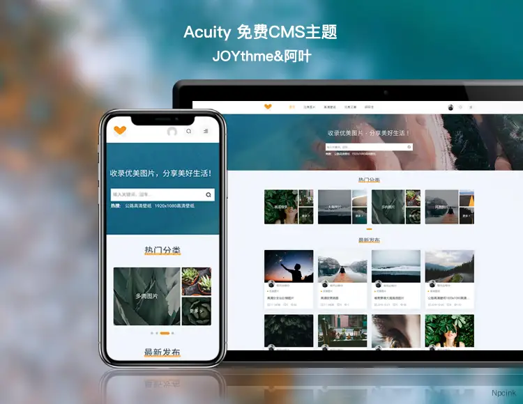 Acuity- 适用于图片站、资讯站、娱乐站的WordPress主题