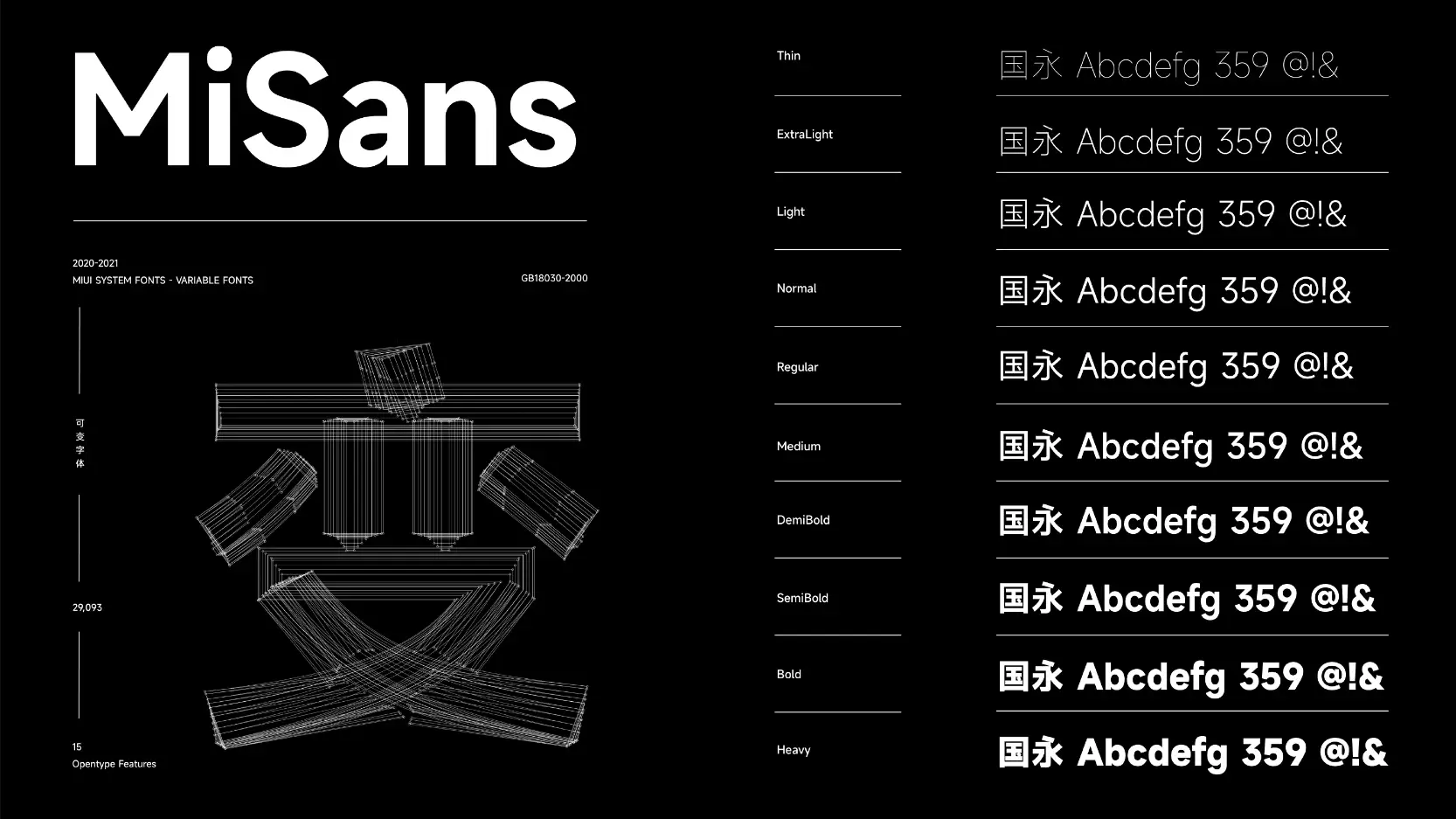 MiSans MIUI13全新系統字體免費下載