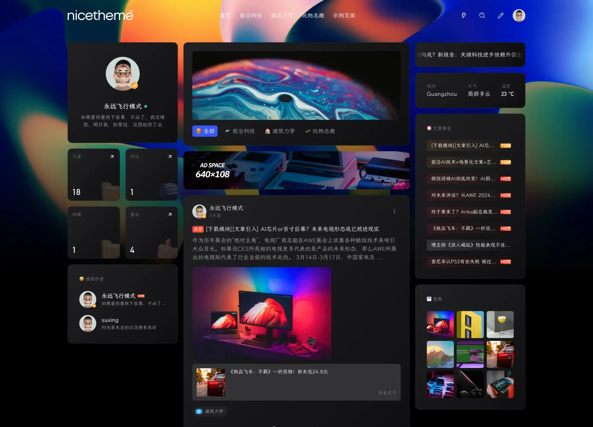 Alright - WordPress 三欄輕社區(qū)主題