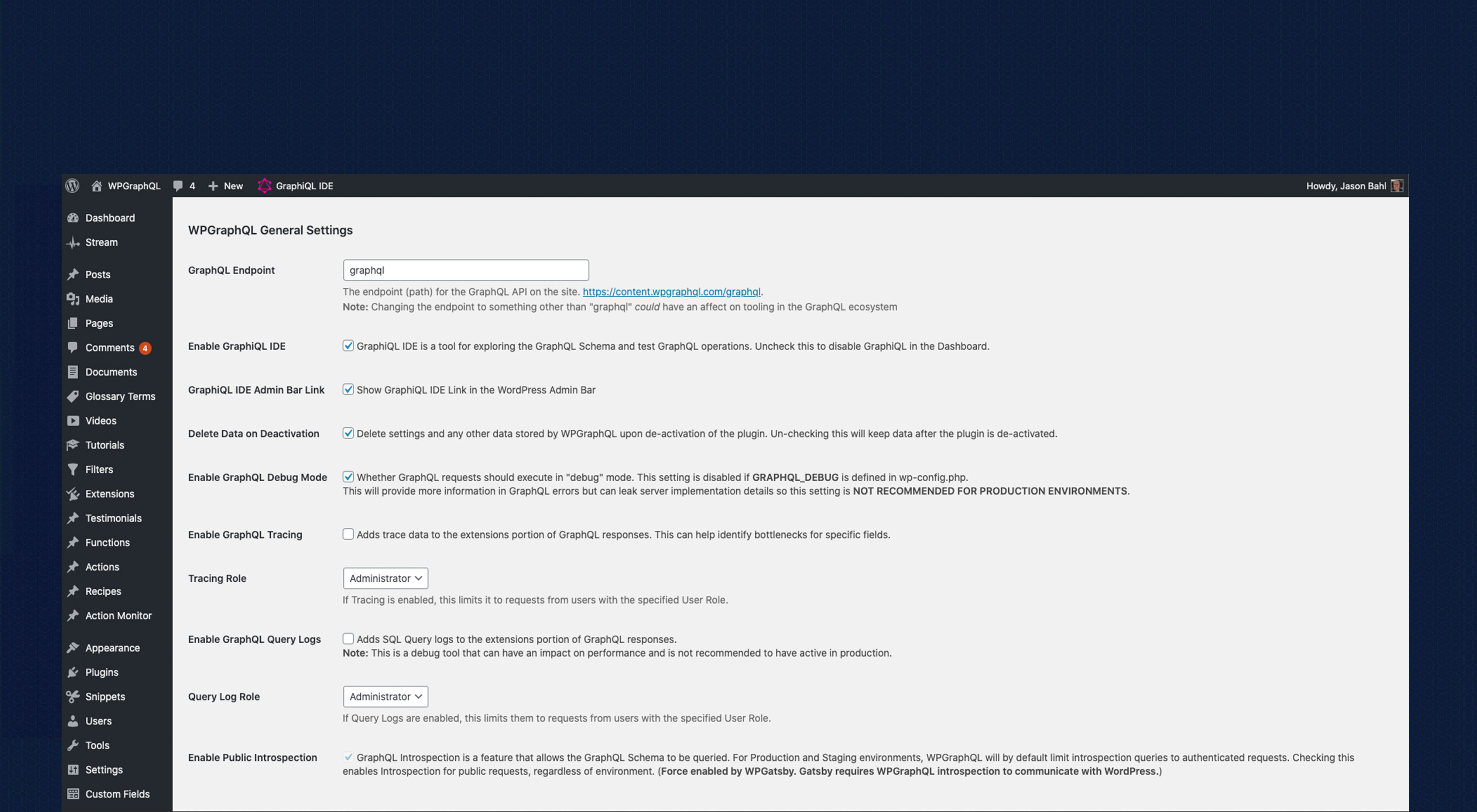 WPGraphQL - 為任何 WordPress 網(wǎng)站提供可擴展 API